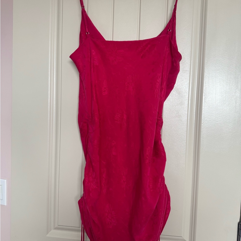 Aritzia Babaton Only Ruched Slip Dress - Picture 5 of 5